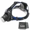 Latarka czołowa ESPERANZA EOT005 — LED Cree T6, 3W, 600 lm, AA x2, obudowa aluminiowa, wodoodporna, wstrząsoodporna, regulowany pasek na głowę