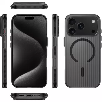 4smarts Design Case Aero do iPhone 17 Pro, czarny (541641)