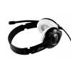 Słuchawki MEDIA-TECH MT3573 przewodowe binauralne składane z mikrofonem na wysięgniku, kabel 1,9 m, USB, czarne