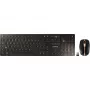 CHERRY DW 9100 cienki klawiatura Mysz w zestawie Uniwersalna RF Wireless + Bluetooth QWERTZ Niemiecki Czarny