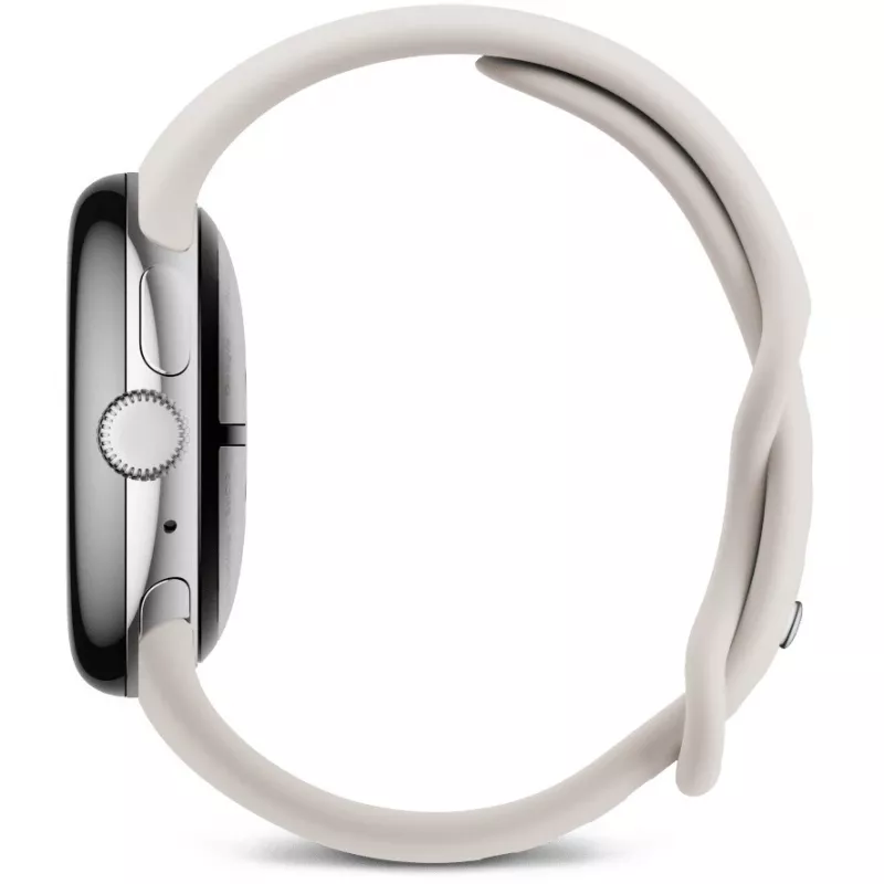 Google Pixel Watch 3 AMOLED 41 mm Digital Touchscreen Srebrny Wi-Fi GPS (satelitarny)