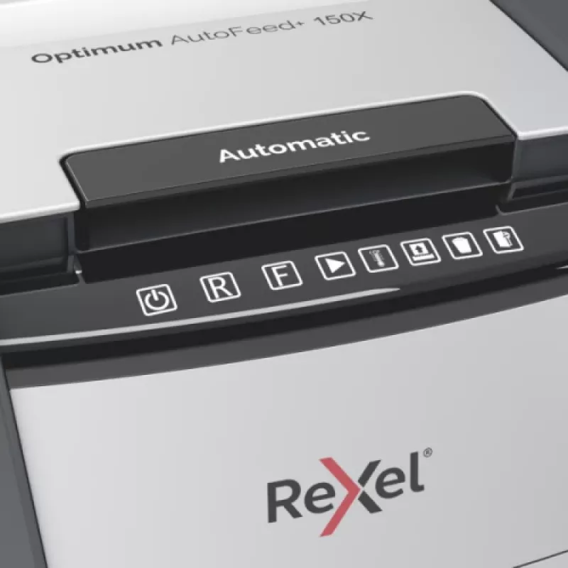 Rexel Optimum AutoFeed+ 150X Automatyczna niszczarka poprzeczna P4
