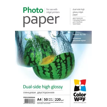 Papier fotograficzny wysoki połysk Colorway PGD220050A4 A4