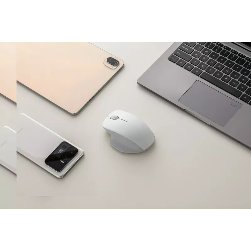 Mysz bezprzewodowa Xiaomi mysz Comfort Edition 2.4GHz, ergonomiczna, precyzyjne śledzenie, biała