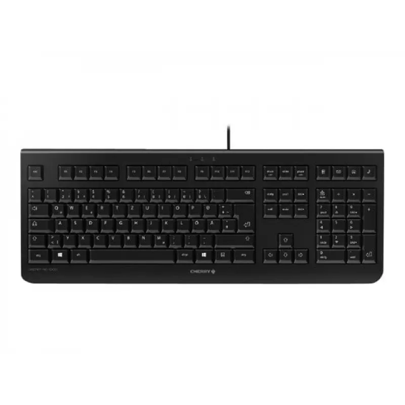 CHERRY KC 1000 klawiatura Uniwersalna Przewodowa USB QWERTY Włoska Czarna