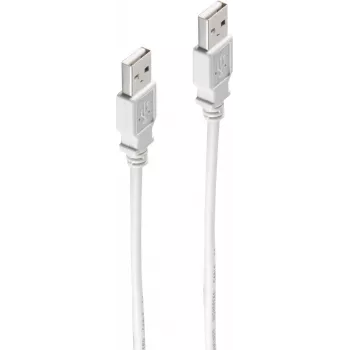 Kabel USB ShiverPeaks BS77003 3m USB 2.0 szary