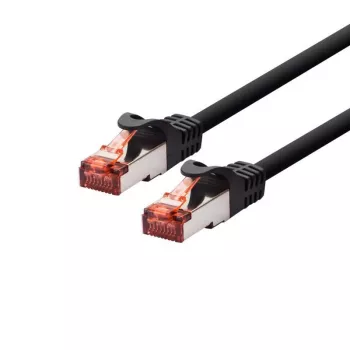 Kabel sieciowy LOGON TCF66F150BL — Cat6a F/UTP (FTP), RJ-45 do RJ-45, 15 m, Czarny