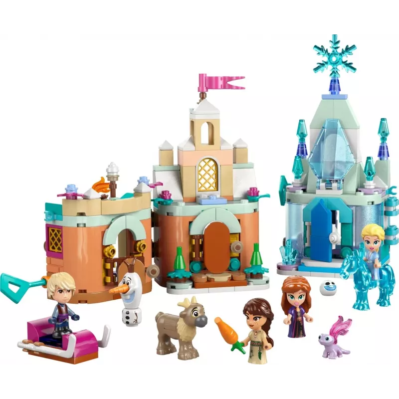 LEGO DISNEY 43278 Mini Zamek Arendelle i Pałac Lodowy Elsy