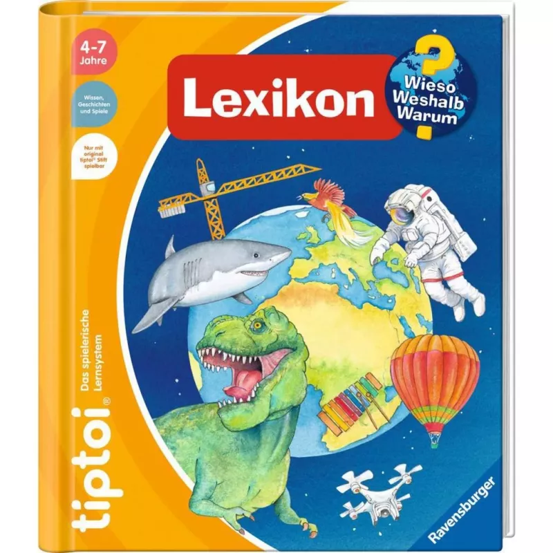 tiptoi Dlaczego? Jak? Po co? Leksykon, Książka edukacyjna