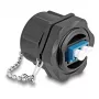 DeLOCK złącze światłowodowe LC Duplex Single-mode IP68 wodoochronne