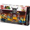Zestaw konstrukcyjny LEGO 72039 Super Mario Twierdza Bowsera z Mario Kartem, interaktywny zestaw do zabawy
