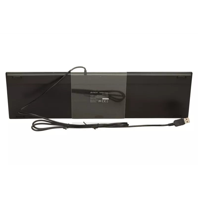 Klawiatura A4Tech KV-300H USB QWERTY Czarno-Szara