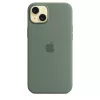 Apple iPhone 15 Plus Silicone Case z MagSafe - Cypress