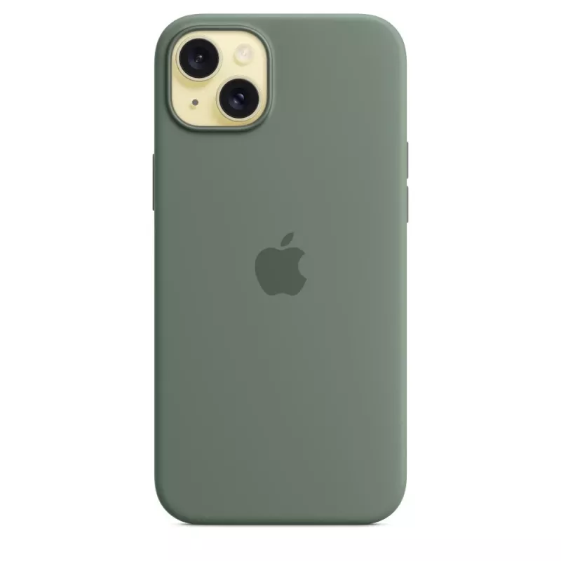 Apple iPhone 15 Plus Silicone Case z MagSafe - Cypress