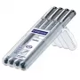 Fineliner Staedtler pigment liner 308 Czarny 4 szt.