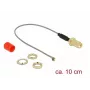 Kabel koncentryczny DeLOCK 89832 0,1 m SMA szary