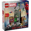 Klocki konstrukcyjne LEGO Marvel zestaw 76324 Spider-Man kontra Oscorp, 808 elementów, 8 minifigurek, wiek 10+