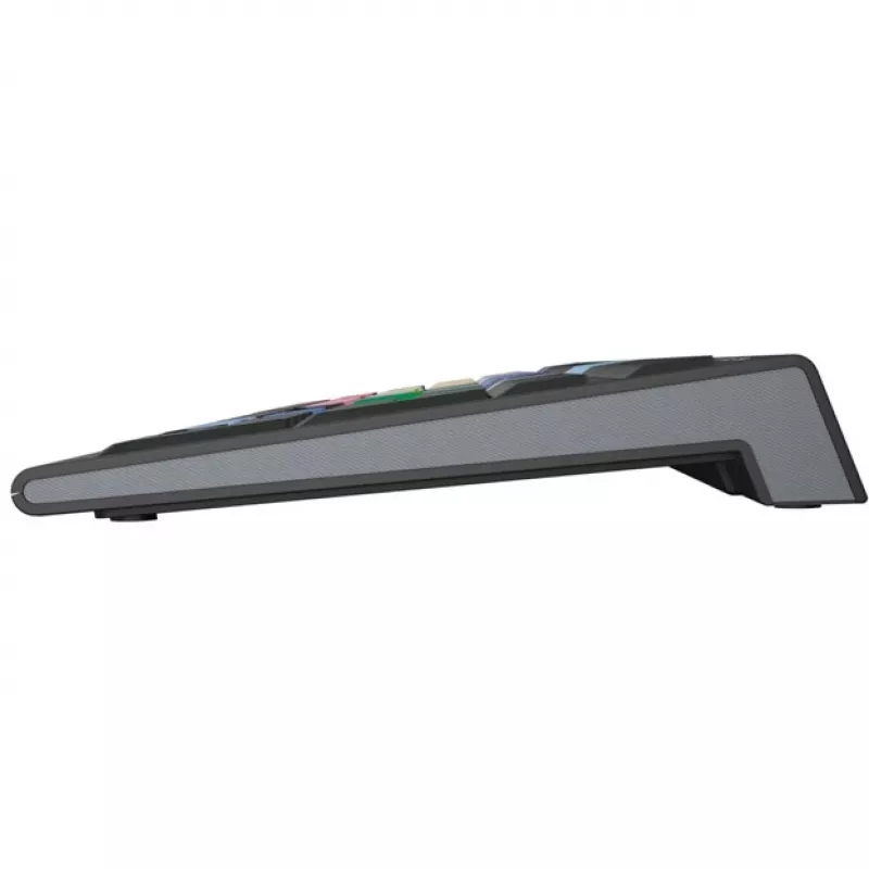 Logickeyboard LKB-MCOM4-A2PC-FR Klawiatura USB AZERTY Francuski Czarna (LKB-MCOM4-A2PC-FR)