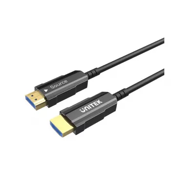 Kabel HDMI Unitek C11072BK-20M 20 m, HDMI 2.0, maks. rozdzielczość 4096×3112, czarny