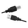 Kabel USB LogiLink CU0009B 5m USB A USB B Czarny