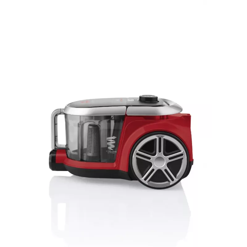 ETA | Odkurzacz | ETA351790000 Stormy Turbo | Bezworkowy | Moc 800 W | Pojemność na kurz 2,2 L | Czarny/Czerwony