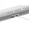 Klawiatura mechaniczna GLORIOUS GMMK 3 Pro 100% Pre-Built ANSI US layout, przełączniki Fox, srebrna