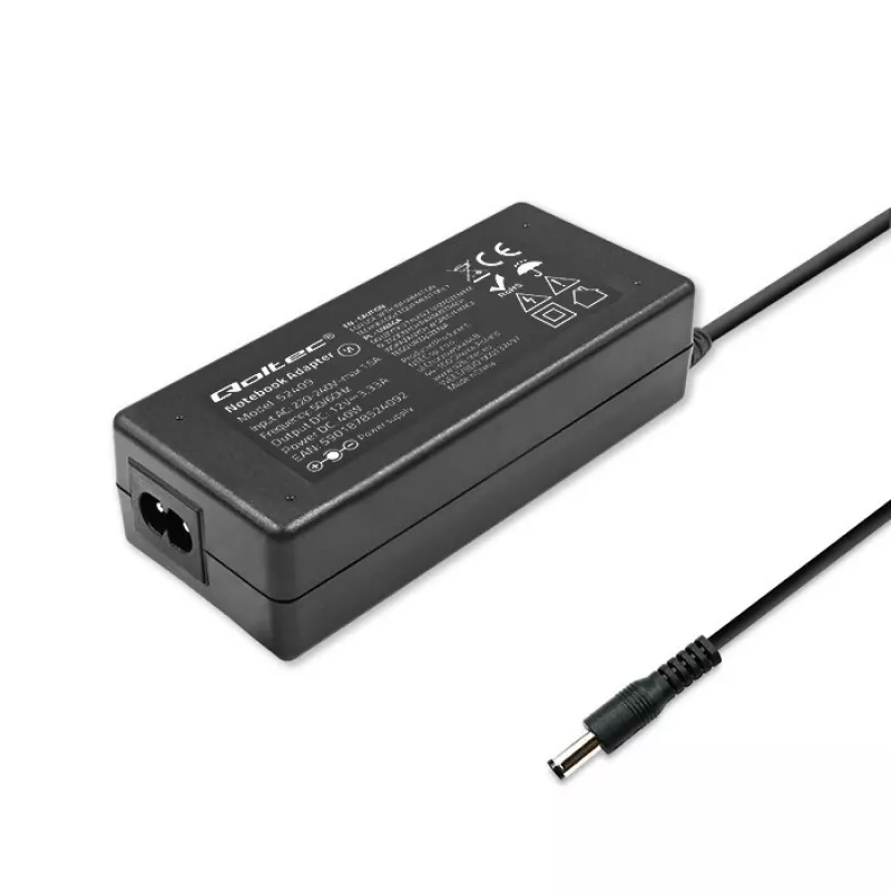 Zasilacz sieciowy AC 40W 12V, 3,33A, 5,5x2,1