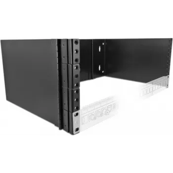 Podstawa racka DeLOCK 19 cali Wall Mount Rack 4U składana czarna