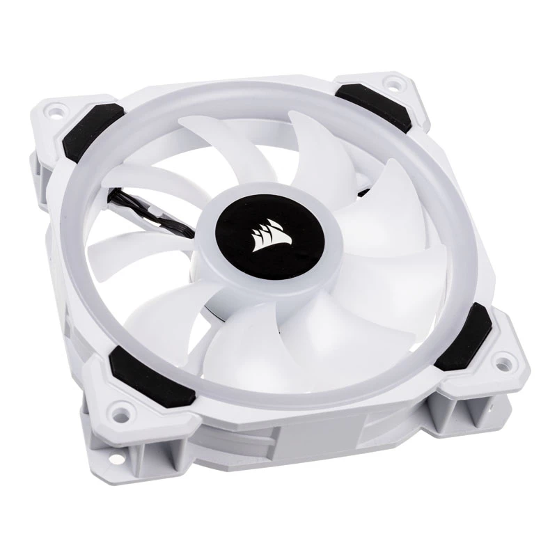 CORSAIR LL120 RGB 120mm Biały Wentylator obudowy PWM 3-pack