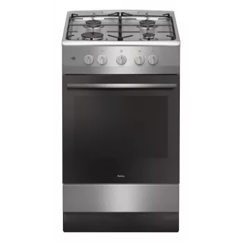 Kuchenka Amica, 57GGH4.23ZPF Xx, gazowa, Extrudat, stal nierdzewna, 50 cm