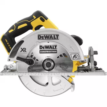 Pilarka tarczowa DeWALT DCS572NT — 18 V Li‑Ion, bezszczotkowa, tarcza 184 mm, głębokość cięcia 58 mm (90°), ukos 57°