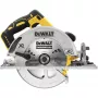 Pilarka tarczowa DeWALT DCS572NT — 18 V Li‑Ion, bezszczotkowa, tarcza 184 mm, głębokość cięcia 58 mm (90°), ukos 57°
