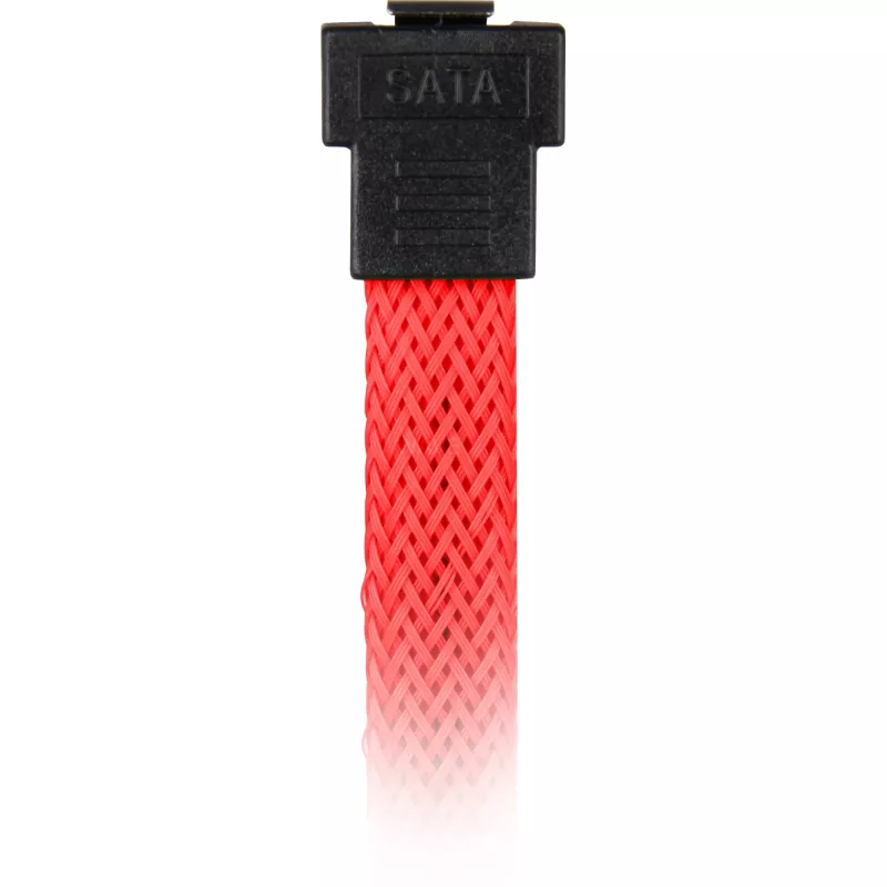 Kabel SATA Sharkoon SATA 3 0,45m 7-pin Czarny Czerwony