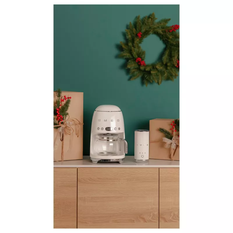Ekspres do kawy Smeg 50's Style DCF02CREU 1,25 l kremowy
