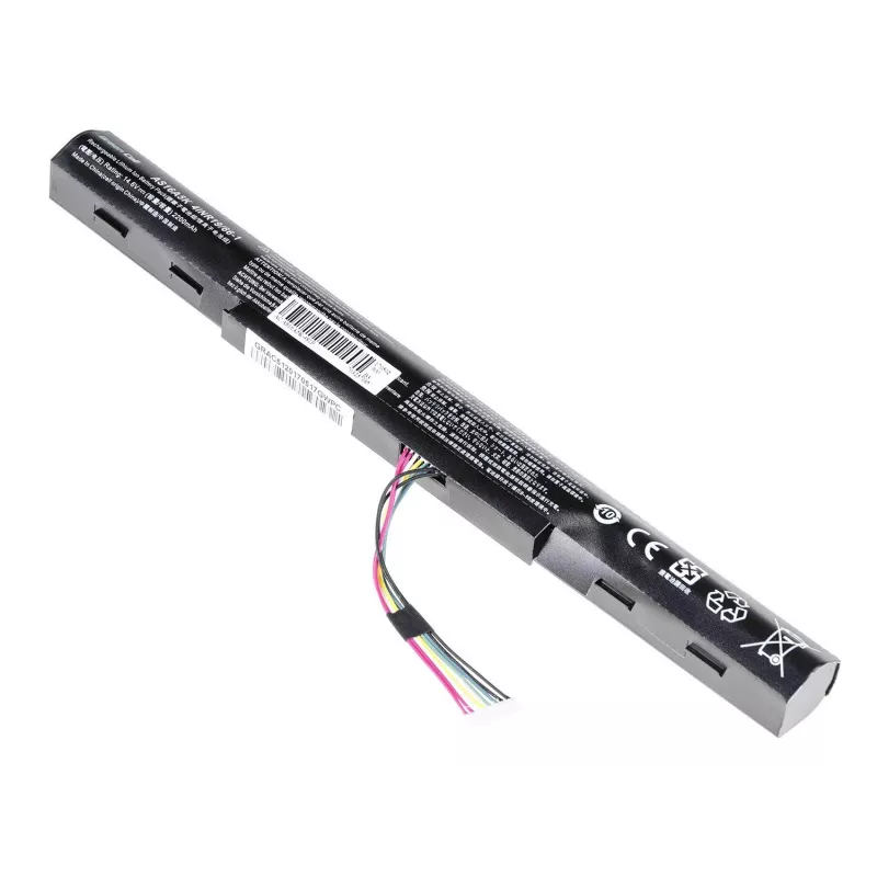 Bateria zielony Cell AC51 do Acer Aspire E15/E17 — Li-Ion 14,8 V 2200 mAh 4-ogniwowa, czarna