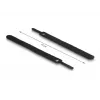 Opaska zaciskowa na rzep DeLOCK 19010 150x12mm czarna 10 sztuk