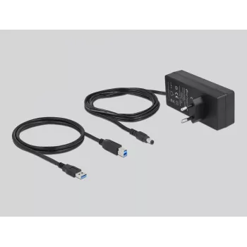 DeLOCK Zewnętrzny Hub USB 5 Gbps z 10 portami + przełącznik