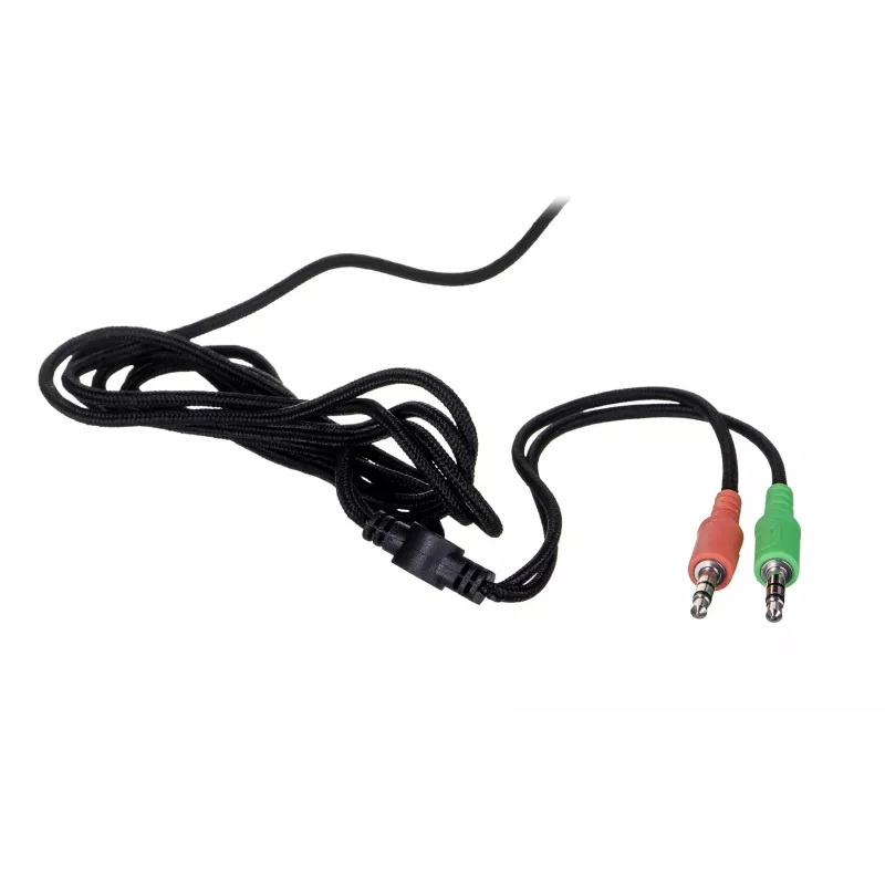 Przewodowe słuchawki ESPERANZA EH118, okółuszne, pałąk nagłowny, kabel 2,5 m, 20–20 000 Hz