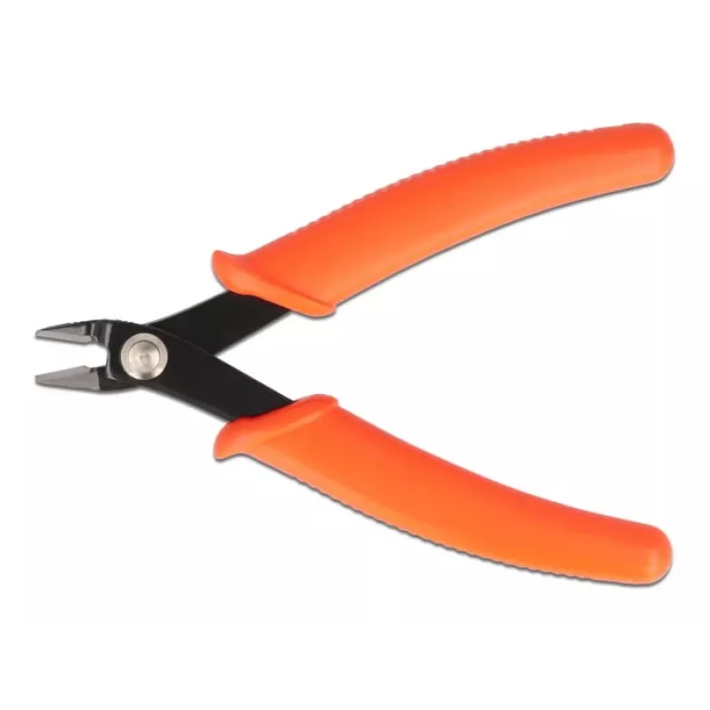Szczypce boczne DeLOCK Side cutter pomarańczowe 12,7 cm