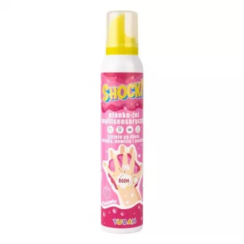 TUBAN Tuban SHOCK! Pianko-żel multisensoryczny Truskawka 200 ml (czerwony)