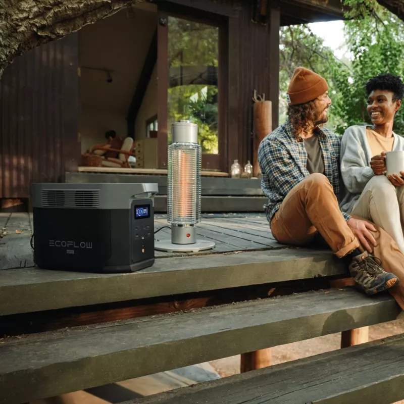 Przenośna stacja zasilająca EcoFlow DELTA 2 Max litowo-żelazowo-fosforanowa (LiFePO4) 2400 W 23 kg