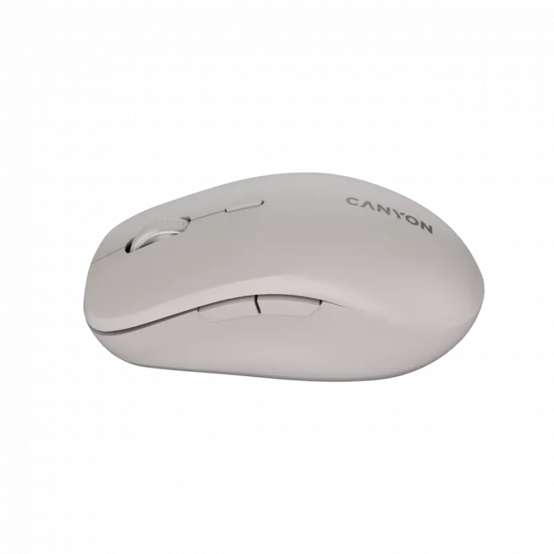 Canyon mysz MW-12 Dual band Wireless Beige - Mysz - 2.400 dpi (CNS-CMSW12BG)