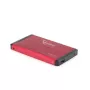 Gembird EE2-U3S-2-R - Festplatte - SATA - 6,35 cm (2.5) - 3.0 - Rot - Aluminium (EE2-U3S-2-R)