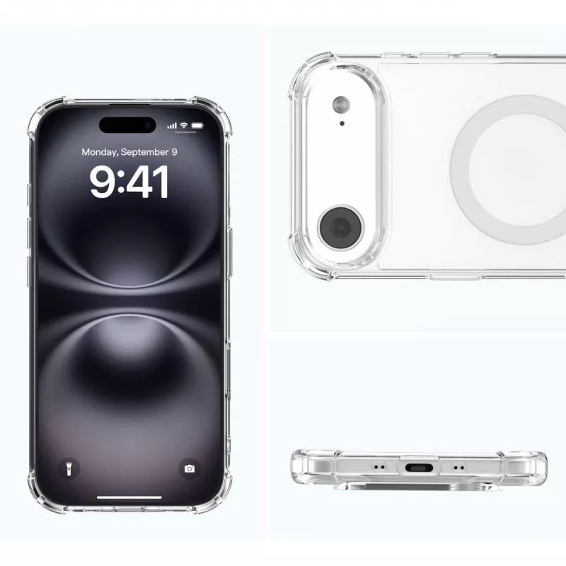 Border Case 4smarts Ibiza do Apple iPhone 17 Air 16.8 cm przezroczysty