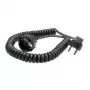 Kabel zasilający Bachmann 672.181 Czarny 4 m