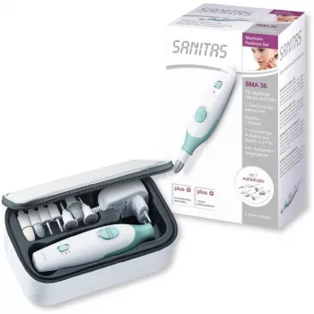 SMA 36 Maniküre-/Pediküre-Set, Nagelpflege weiß/hellgrün