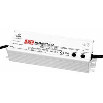 Sterownik LED MEAN WELL HLG-80H-12B moc wyjściowa 80 W IP67