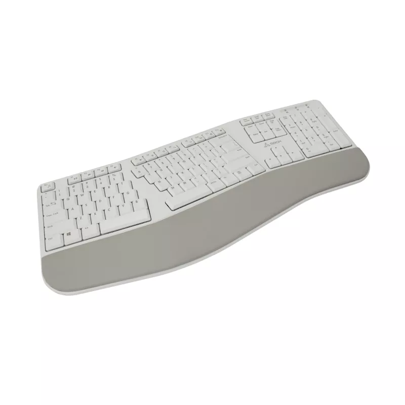 Klawiatura bezprzewodowa SBOX WK-905 US — beżowa, bezprzewodowe połączenie USB, układ US