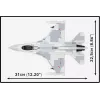 Zestaw konstrukcyjny Cobi F-16C Fighting Falcon — 463 elementy, model do sklejania w skali