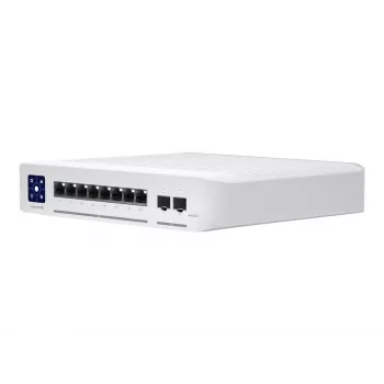Ubiquiti UniFi Enterprise 8 PoE Managed L3 2.5G Ethernet (100/1000/2500) Power over Ethernet (PoE) Stal nierdzewna